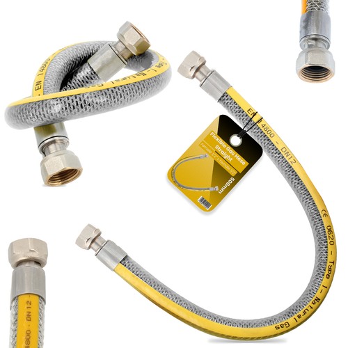 Flexibler gasschlauch 2 - gasschlauch, 1/2